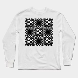 Op art pattern Long Sleeve T-Shirt